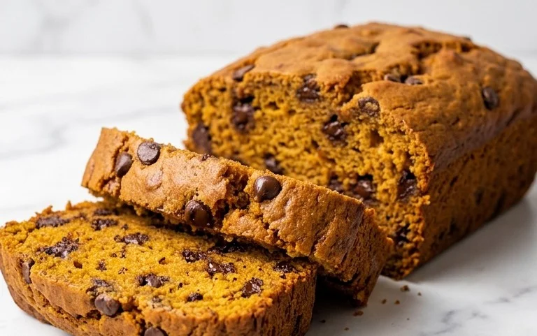 Pumpkin Chocolate Chip Bread
