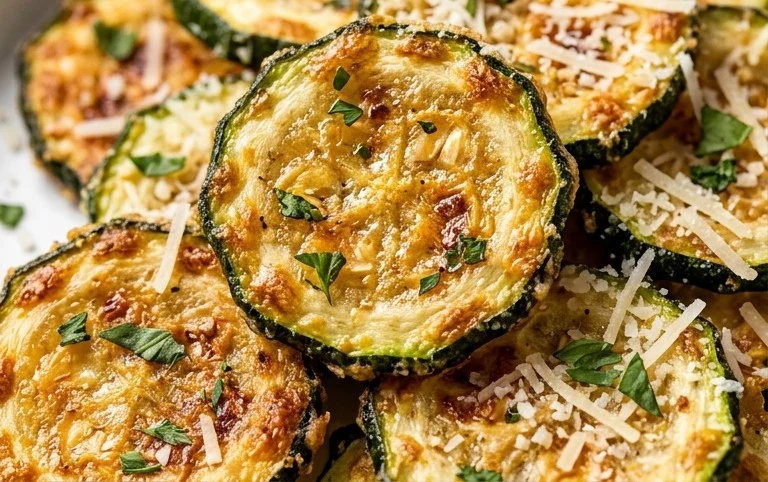 Crispy Baked Zucchini Chips
