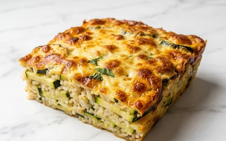 Julia Child's Zucchini and Rice Gratin (Tian de Courgettes au Riz)