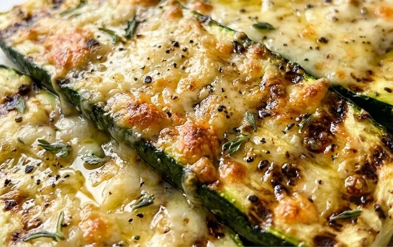 Grilled Zucchini with Parmesan