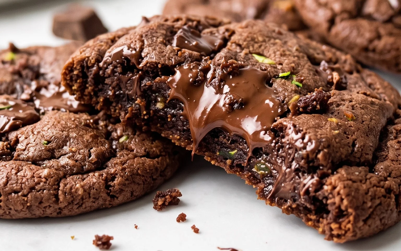 Chocolate Zucchini Cookies